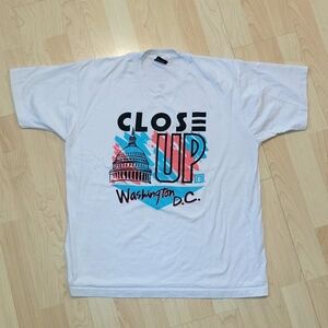 Vtg 90s Screen Stars "Close Up" Washington D.C. t-shirtU.S. Capital Building
